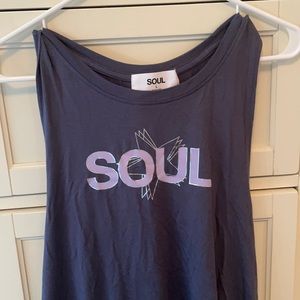 SoulCycle, Large, Tank Top, Blue